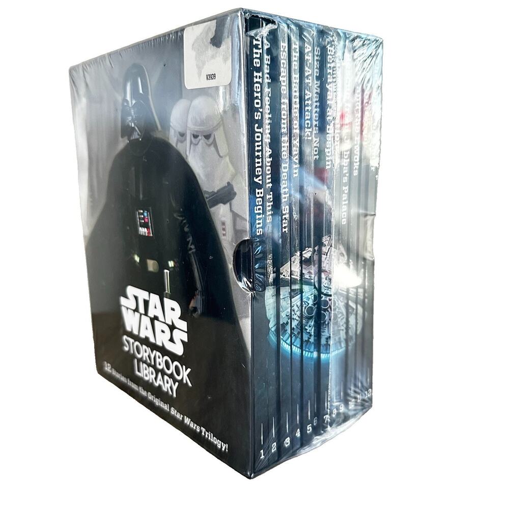 Star Wars StoryBook Library 12 Book Set New Sealed Disney